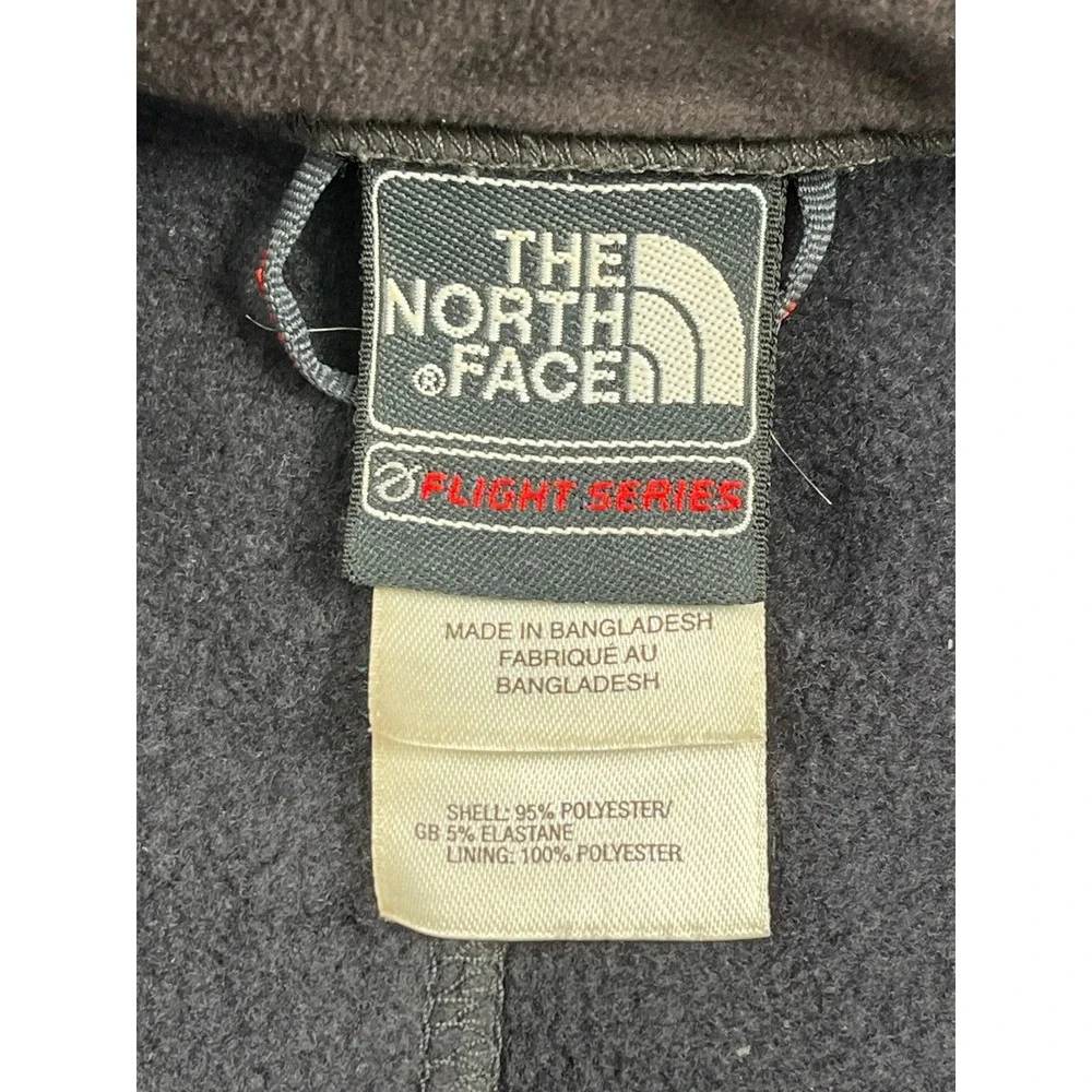 The North Face Flight Series Fleece Jacket Mens XL Blue Gray Colorblock Full Zip